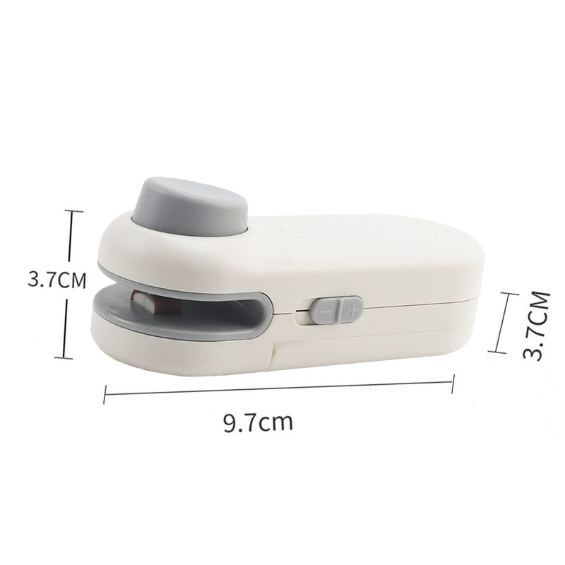 Mini máquina de sellado portátil caliente máquina de sellado de plástico snack máquina de sellado de bolsas de plástico hogar presión de la mano máquina de sellado de calor artefacto