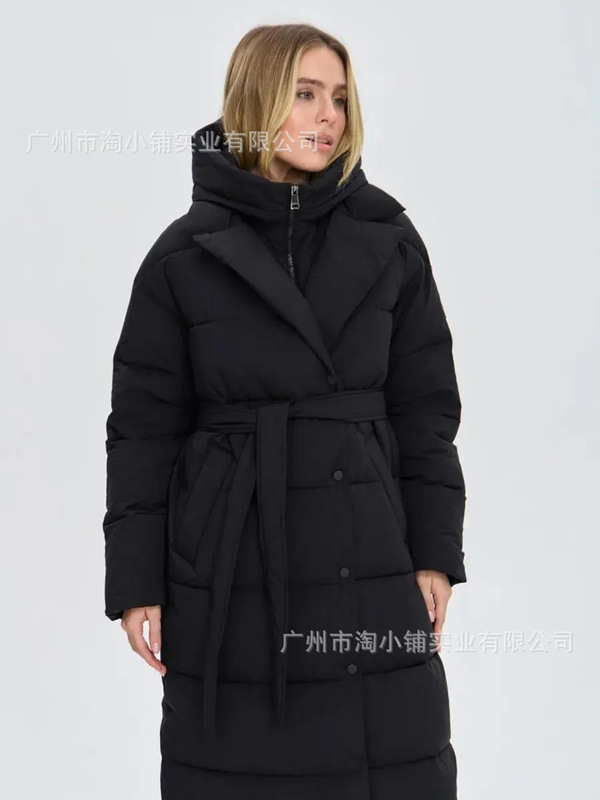 长款过膝高级感棉服2025年冬季新款韩版超长棉衣脚踝棉袄加厚外套|undefined