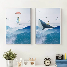 现代装饰画;油画;工艺画