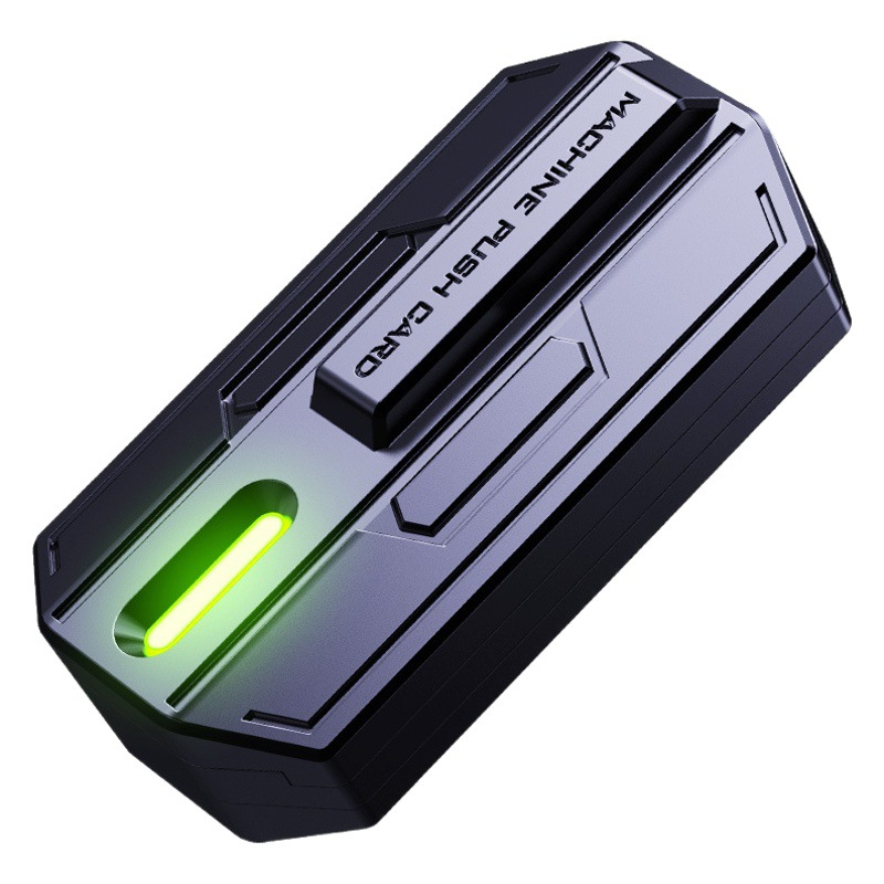 YIJOO push EDC pulso pop moneda negro tecnología punta del dedo de metal Tarjeta de empuje moneda giroscopio pequeño juguete descompresión mano empuje