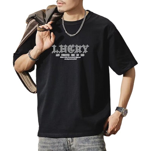 Unisex Oversized Japanese Minimalist Short-Sleeve T-Shirt Summer Loose Streetwear Top Korean Style Trendy