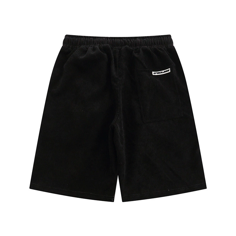 Retro corduroy shorts for men and women, trousers, Aliexpress, oversize
