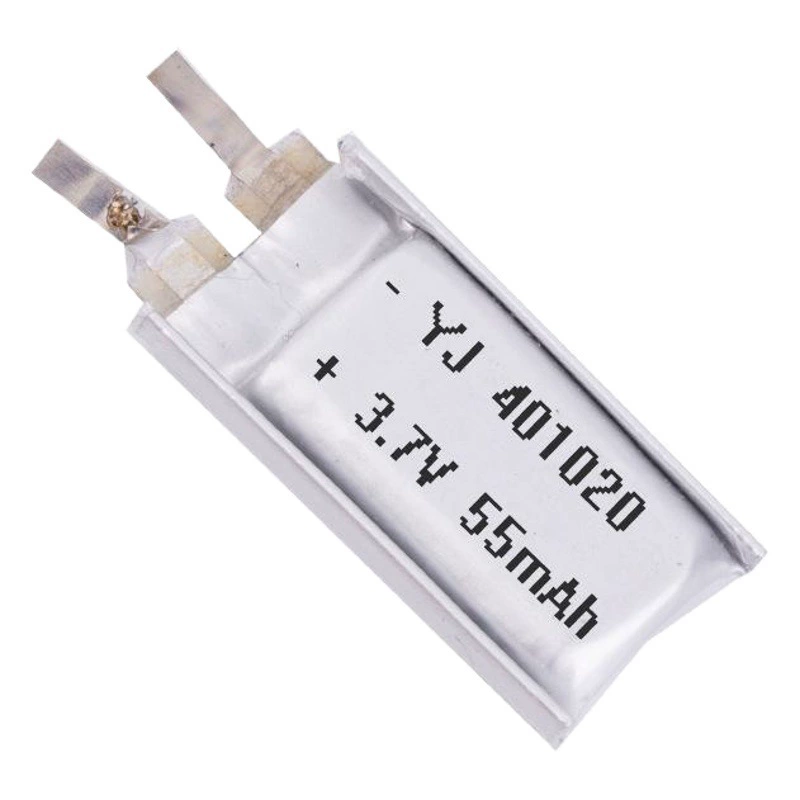 Производители полимерных литиевых батарей поставляют оптом проводные перезаряжаемые литиевые батареи 401020 для мышей.