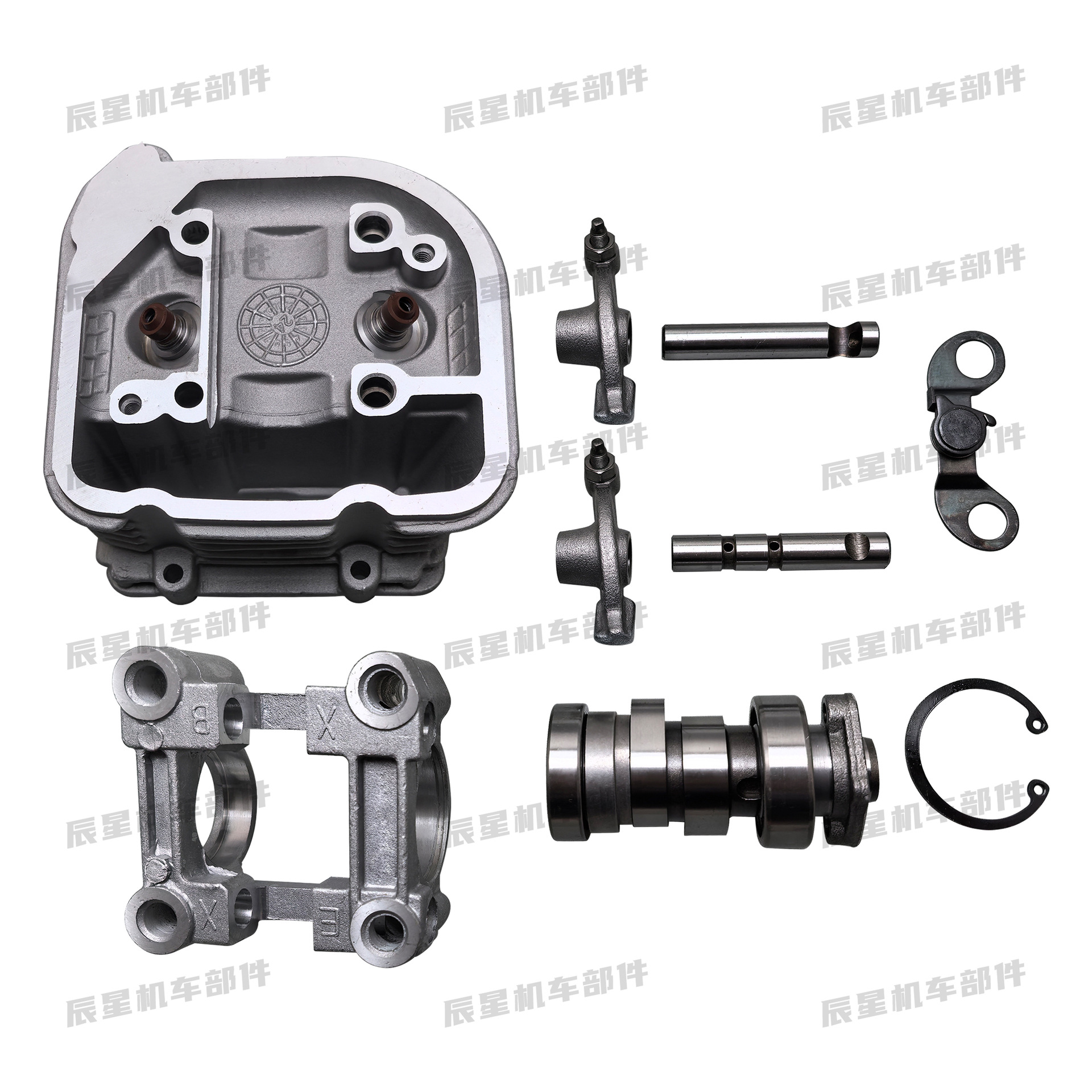 Go-Kart Atv Engine Parts Gy6 180Cc 161 Super Haomai Cylinder Head Assembly