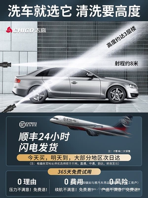 Water Gun Household Car Cleaning — Portable car washer