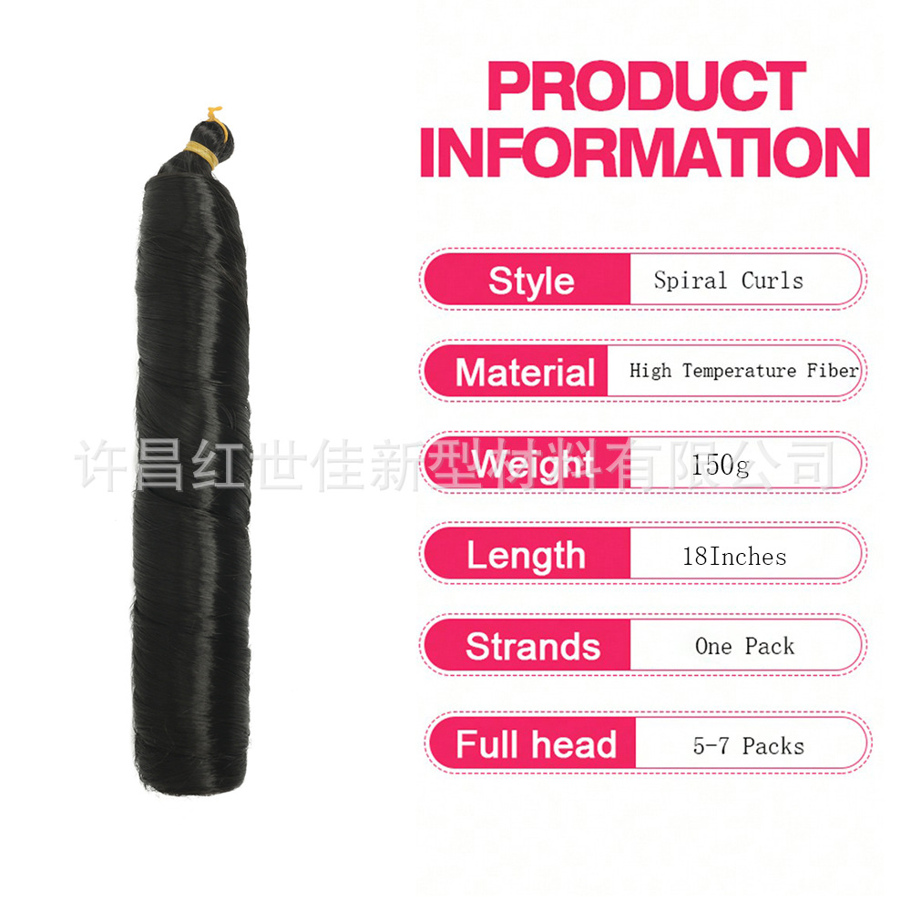 18 pulgadas francés onda floja crochet trenzas cabello africano peluca trenzas al por mayor