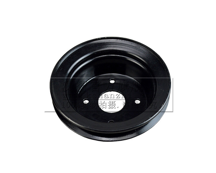 carretilla elevadora ventilador bandeja piezas de carretilla elevadora TD27 bomba de agua polea ventilador polea motor bandeja