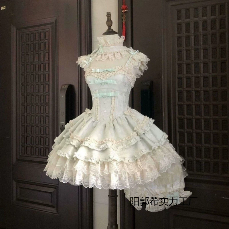 Кружевное платье мини-юбка Lolita стиль Lolita Jsk