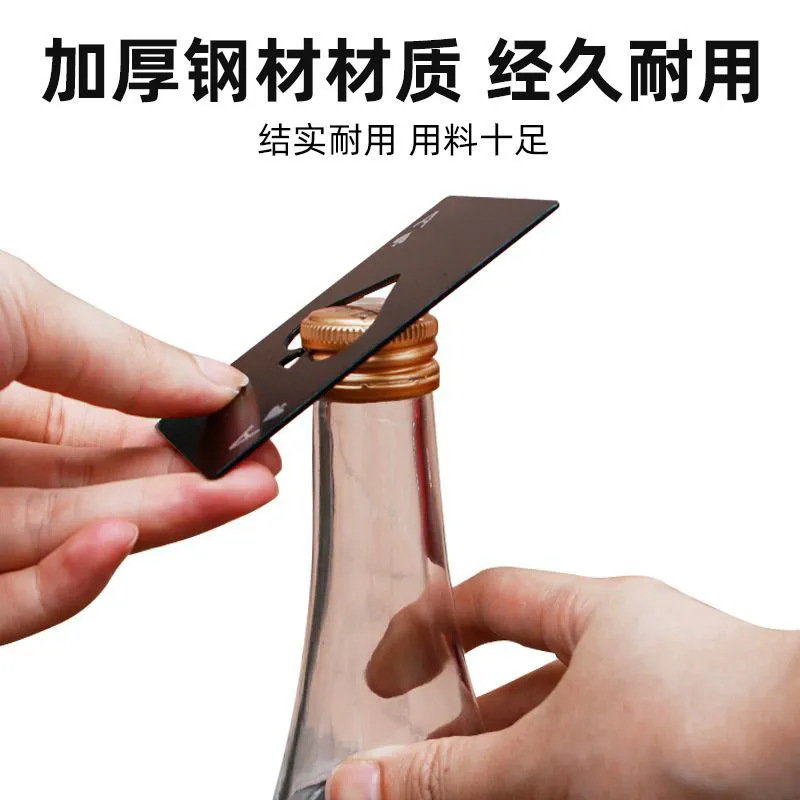 Creative poker card bottle opener, Spade A bottle opener, multi-functional beer opener, personalized wine opener, bar bottle opener