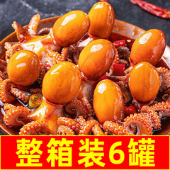 スパイシーオクトパススナック、スナック、シーフード、調理済み食品、すぐに食べられるイカ、アワビ、ホタテ、エビテール缶詰、ネットセレブ爆発