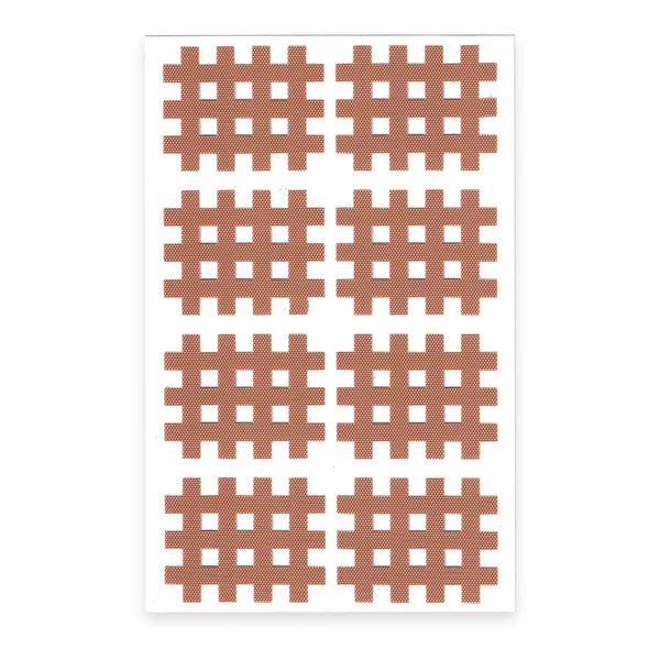 Breathable perforated muscle patch for sports protection, universal anti-itch therapy patch, new muscle patch suitable for both men and women
