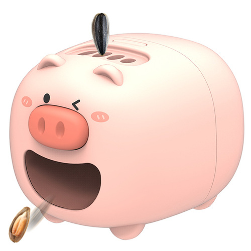 Piggy melon seed machine, melon seed eating artifact, play house girl toy, fully automatic shelling and shelling electric shelling machine