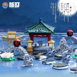 树脂工艺品;塑料工艺品;微景观