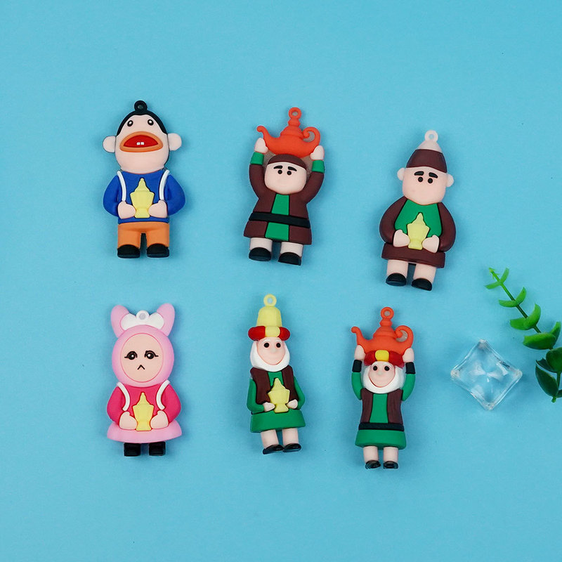 New Creative Westernland Doll Machine Points Redemption Boutique Small Gift diy Cute Keychain Pendant