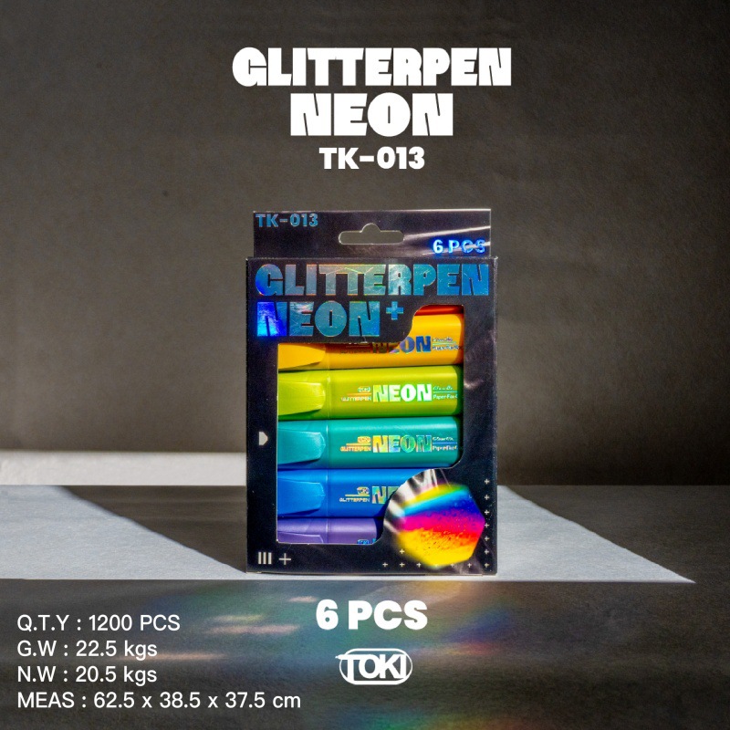 Fluorescente de metal flash de color tk - 013 - 6
