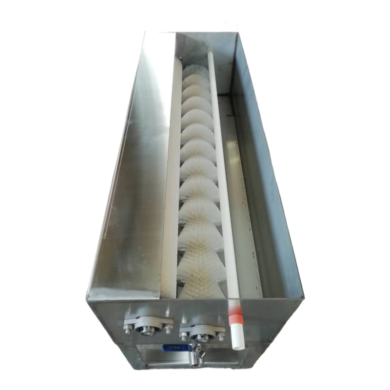 Máquina de limpieza de huevos de barro pequeña automática huevo salado huevo salado huevo de pato huevo de ganso huevo máquina de limpieza de huevo 304 máquina de acero inoxidable