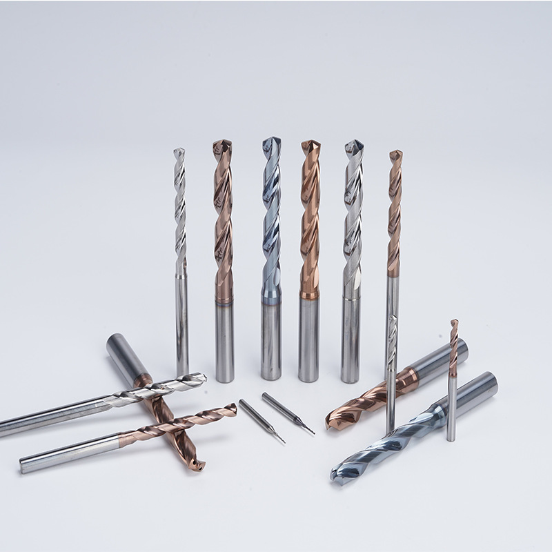 55度钨钢麻花钻硬质合金涂层高硬度耐磨高品质通用3D小径钻头