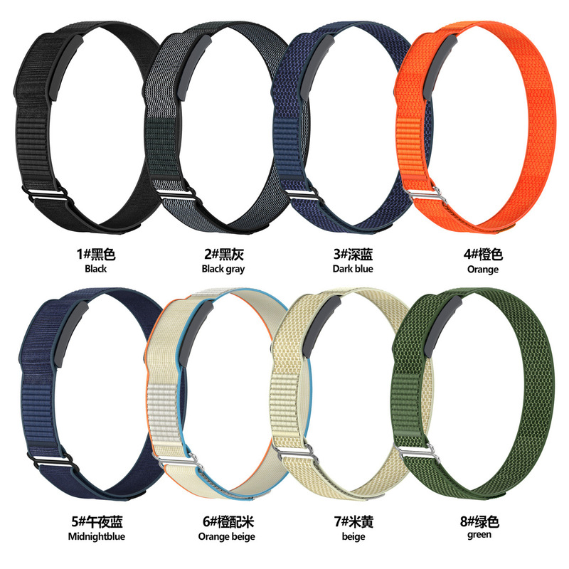 Suitable for Amazfit Watch Straps, Huami Helio Strap, Huami Nylon Loop Arm Strap, Extended Watch Strap
