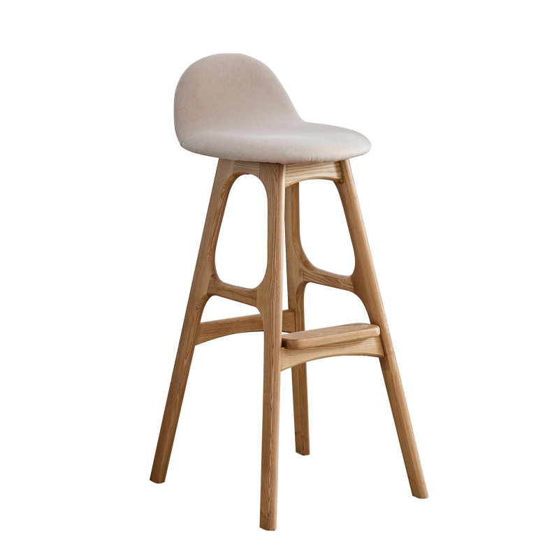 Mesa de comedor de hotel de caja de madera maciza cadena de restaurantes occidentales diseñadores de estilo antiguo asiento de tela de caña