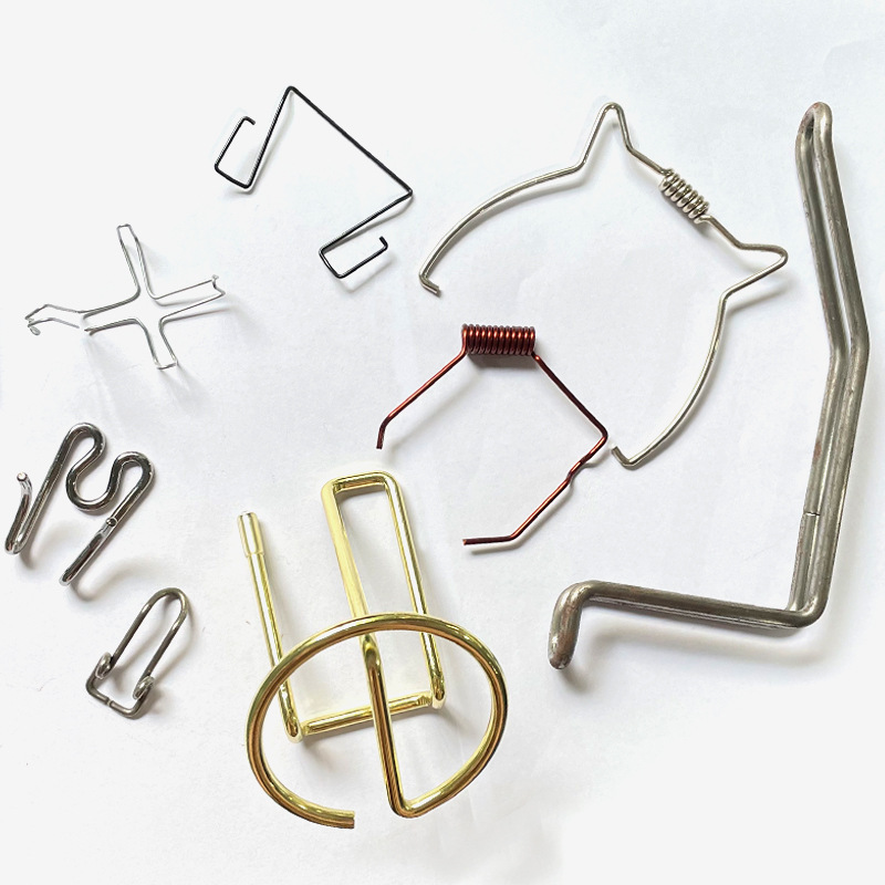 304 Stainless Steel Wire Flattened Processing, Steel Wire Bending and Shaping, Iron Wire Painted Crafts, Special-Shaped Custom Springs 304 Stainless Steel Wire Flattened Processing, Steel Wire Bending and Shaping, Iron Wire Painted Crafts, Special-Shaped Custom Springs