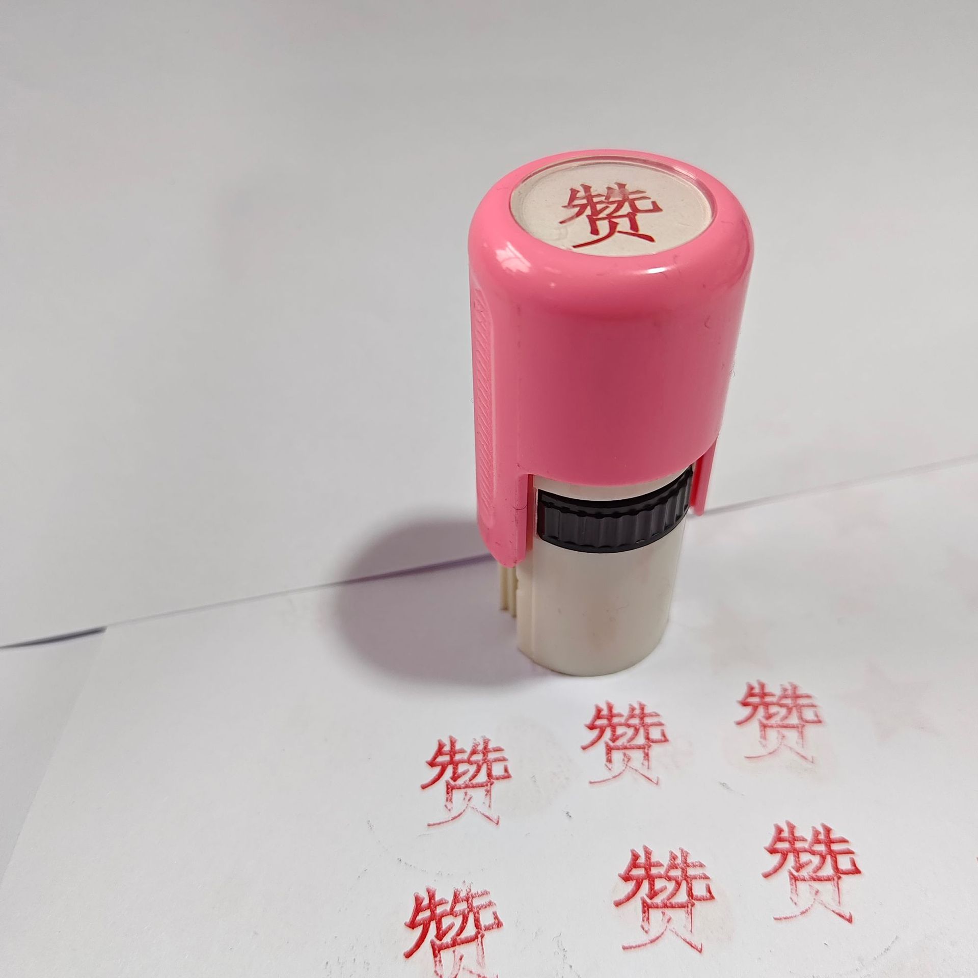 Comentarios divertidos de los maestros elogios recompensas sello de oficina sello fotosensible para niños alentando el conjunto de sello de plástico inglés