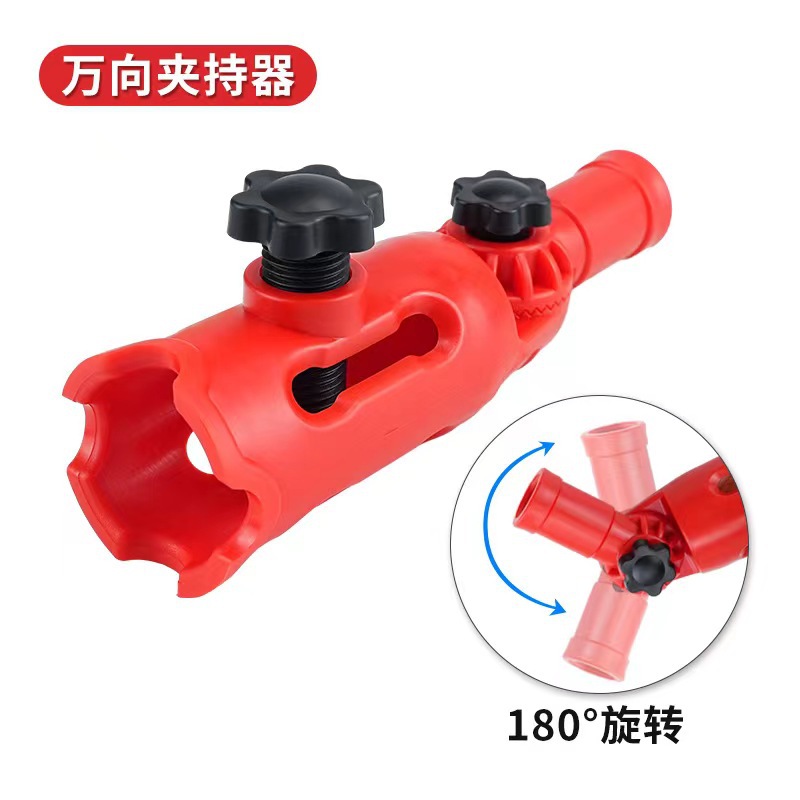 Blue | red; universal clamp [boxed red | rotatable 180°】; hot-selling foreign trade | support dropshipping | labels can be attached