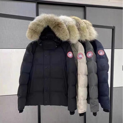 冬季高端大鹅正确版男女同款户外派克棉服加厚保暖防风连帽外套