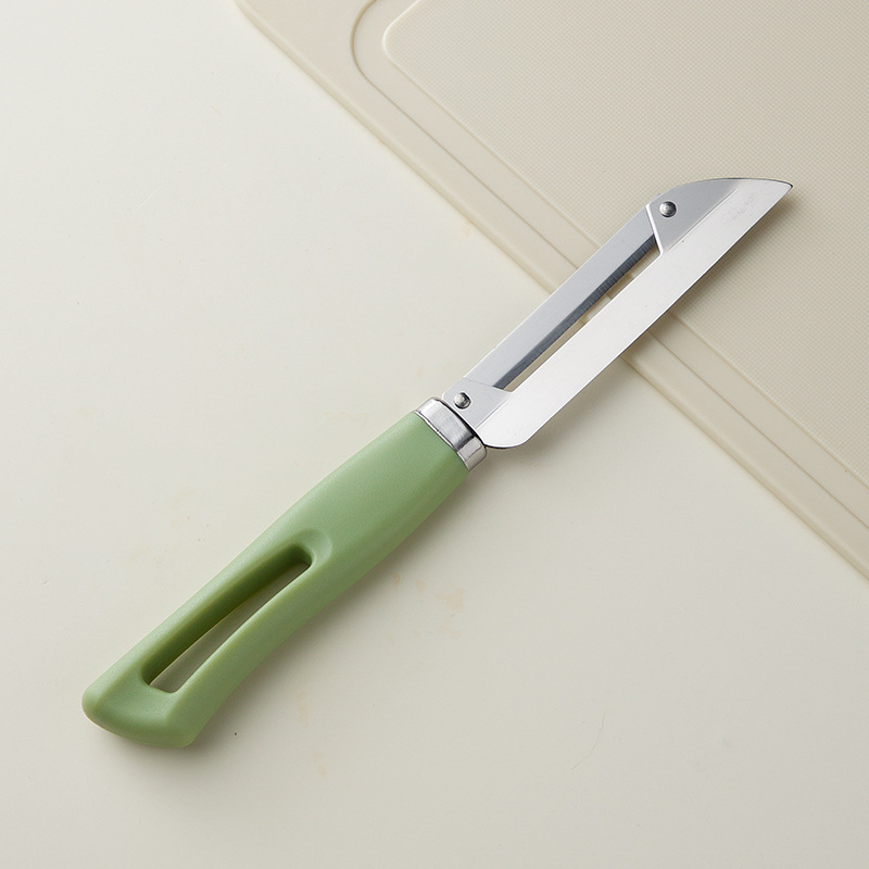 Cuchillo de corte de cocina especial viejo corte de corte de corte de acero inoxidable multifuncional cuchillo de raspado de frutas y verduras corte cuchillo de caña de fruta