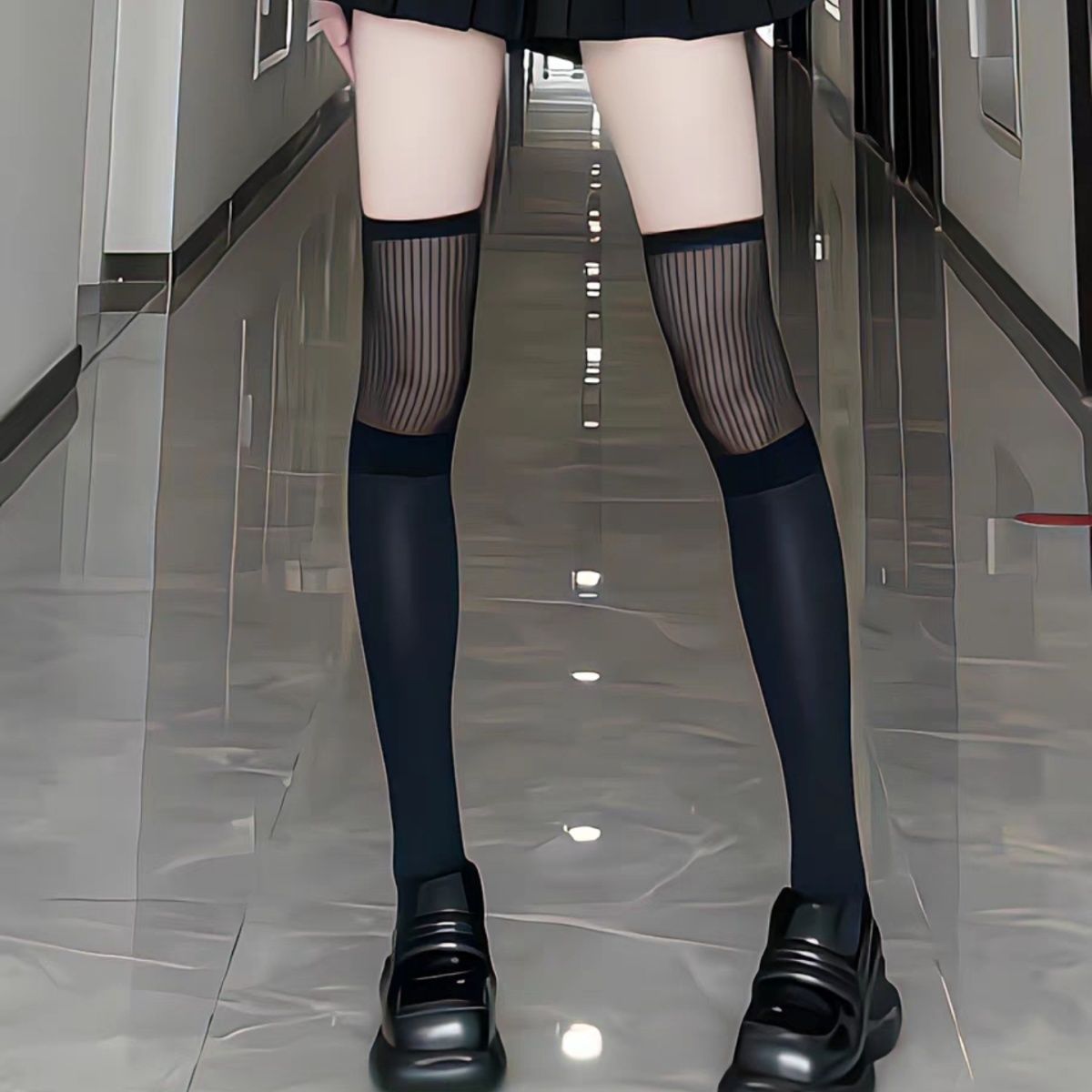 Summer new thigh socks high face value versatile socks