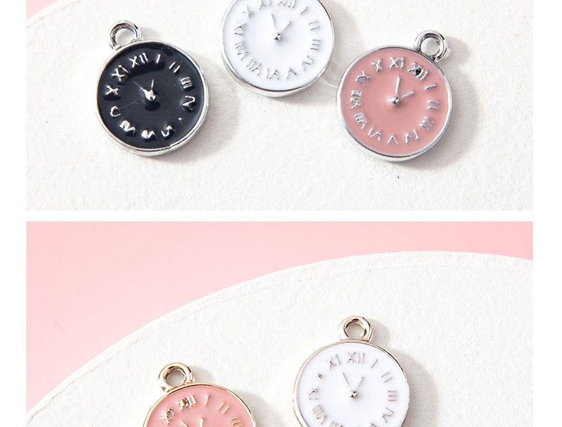 10 Pièces/Paquet Alliage L'Horloge Pendentif Style Simple display picture 2