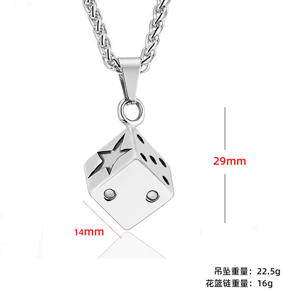 square dice stainless steel