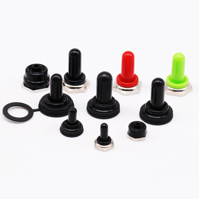 鈕子開關防水帽MTS系列防水套6mm 防護防塵保護罩M12mm