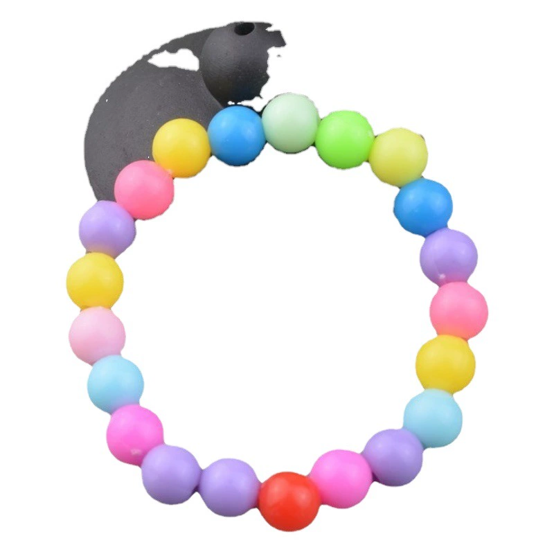 Детский браслет акриловый мультяшный орнамент милый орнамент diy бисер браслет браслет подарочная коробка оптом