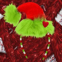 クロスボーダーヘッドバンド装飾クロスパーティーグリーンクリスマスホリデーリボンスタイルアントラーウェディングパーティーパトリック
