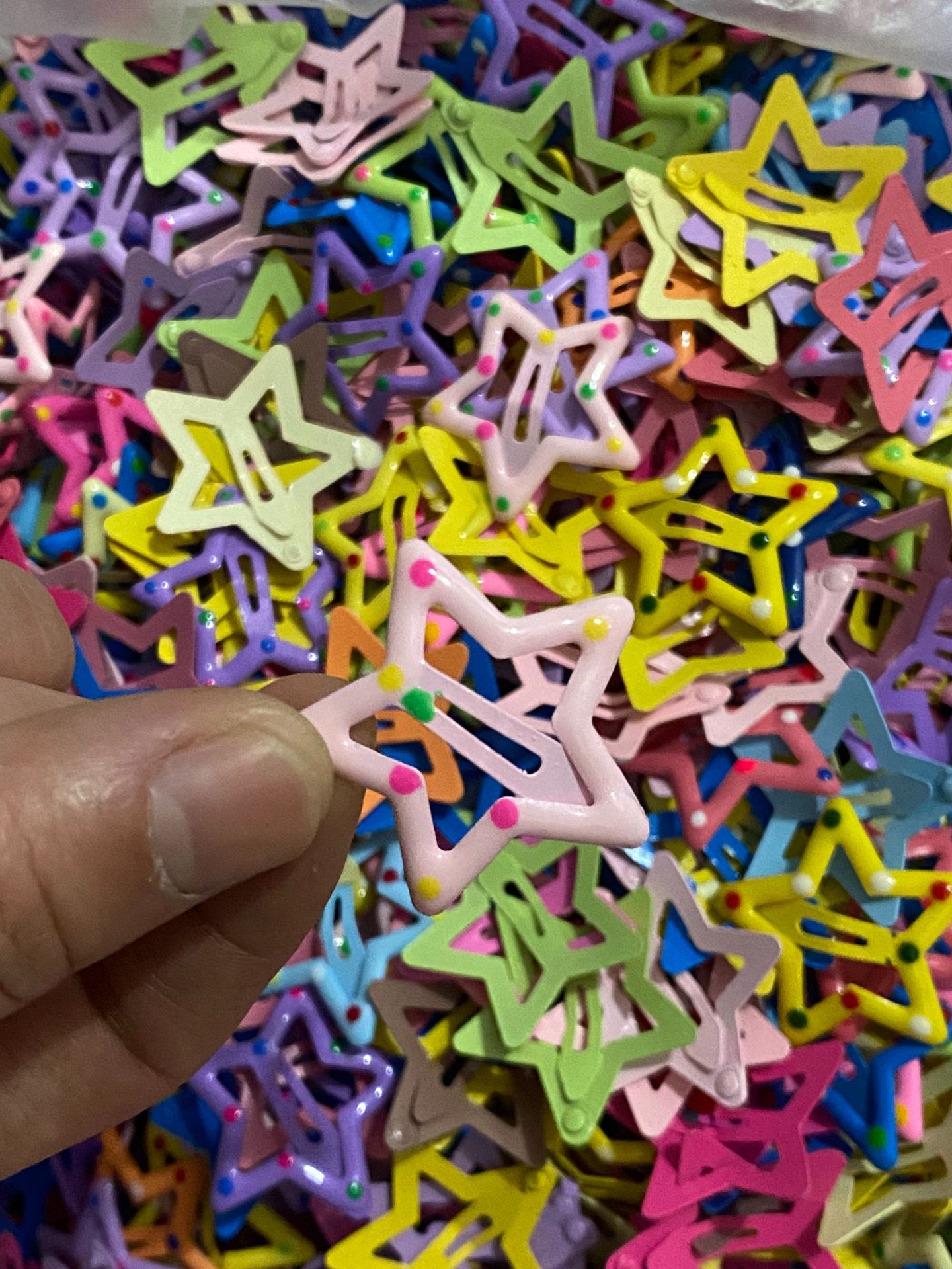 30 # Wave dot light pink
