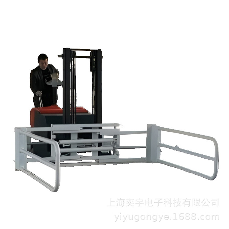 电动海绵岩棉胶块抱夹式叉车卸冰箱棉花夹包机装卸堆高升降抱夹车