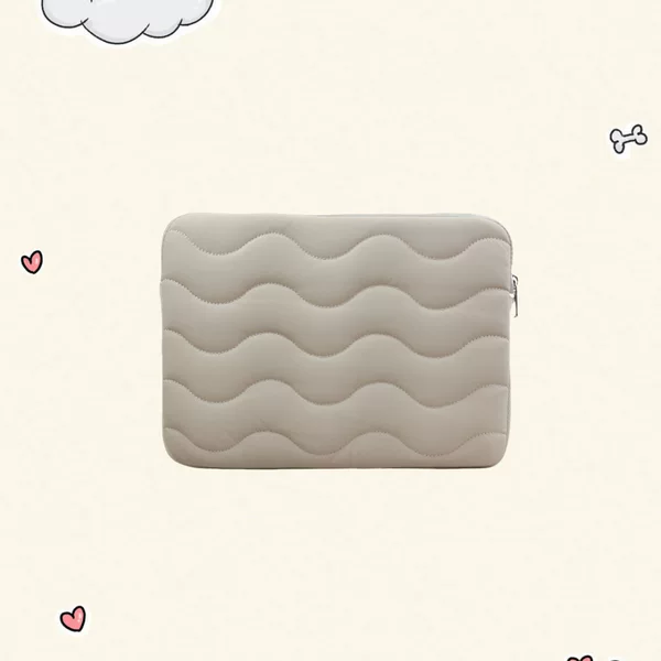 Puff Bag Puffy Fluffy Air Quilted Cotton Bag Cloud Bag MacBook Air Pro Laptop Bag