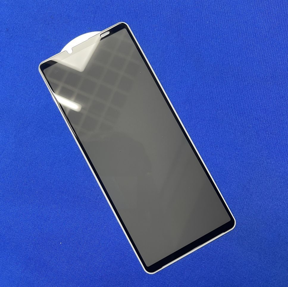 Aplicable a Sony Xperia10 - VI pantalla de película de tela de alta definición impresión de serigrafía película frontal de vidrio temperado