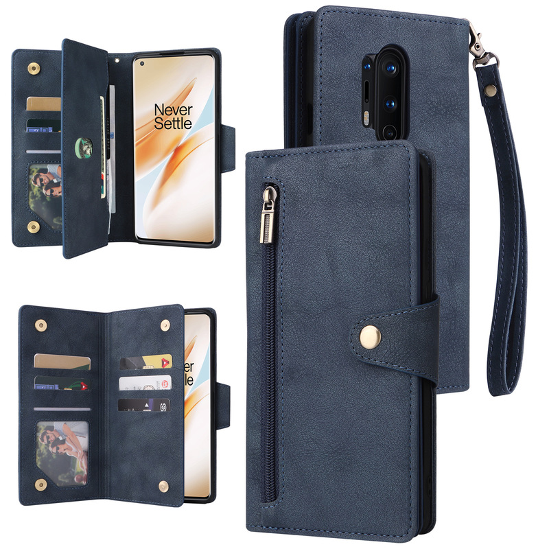 Suitable for Oneplus Nord2 Zipper Wallet Leather Case One Plus8Pro Multi-Function Card-Inserting Phone Case Amazon Suitable for Oneplus Nord2 Zipper Wallet Leather Case One Plus8Pro Multi-Function Card-Inserting Phone Case Amazon