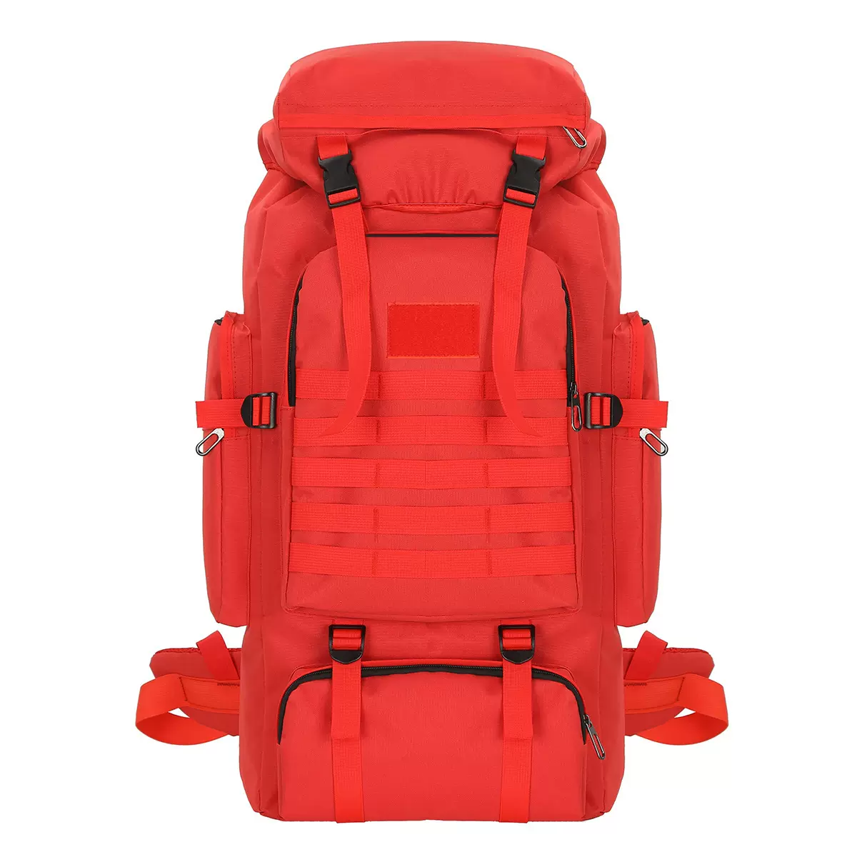 80L大容量防水迷彩登山包休闲战术背包户外运动徒步旅行双肩背包