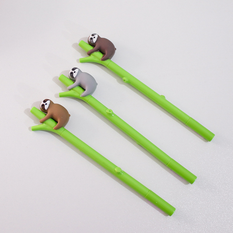1 Piece Cartoon Sloth Class Learning Daily Plastic Cute Ballpoint Pen display picture 4