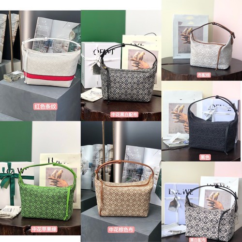 新款罗家cubi便当包复古百搭提花刺绣饭盒包手提小众腋下女包