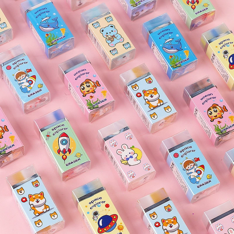 Астронавт нарезанный ластик Подарочные призы для учеников начальной школы Мультфильм Творческий Меньше лома Ароматный сэндвич Милый ластик