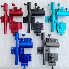 Aluminum-Magnesium Alloy Fishing Box Set of Three Fishing Box Accessories Gun Platform Stand Fish Protector Stand Powder Bait Tray Stand Fishing Gear Supplies