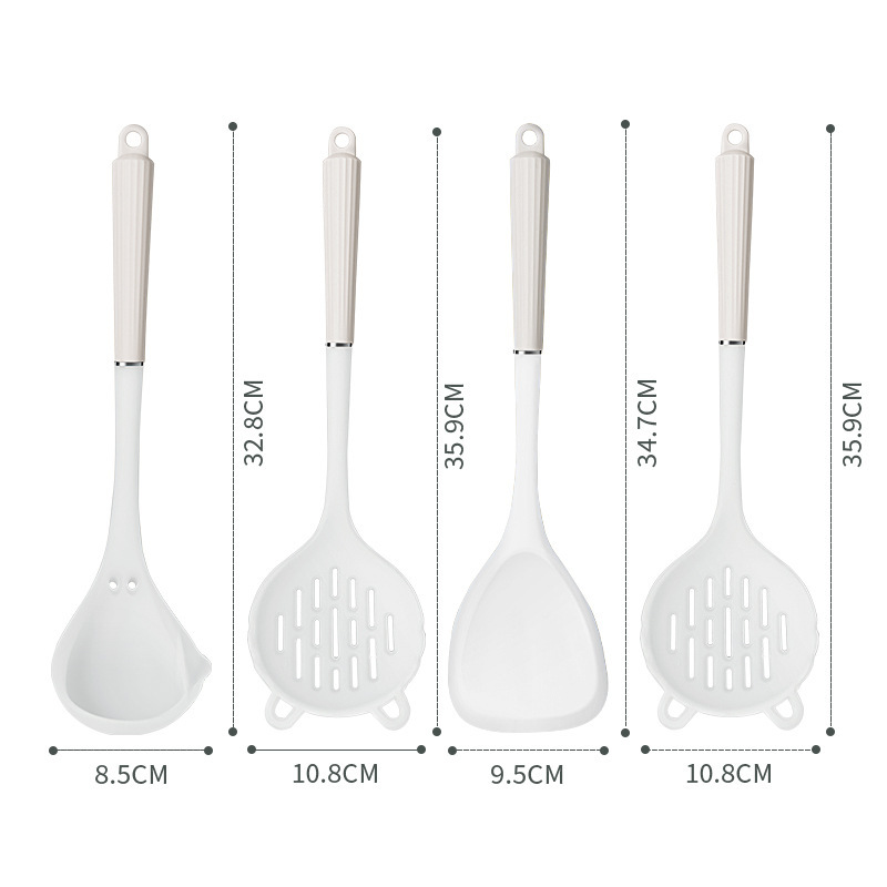 Resistente a altas temperaturas cuchara de cocina doméstica pala de cocina cuchara de cocina antiadherente cuchara de cocina cuchara de cocina