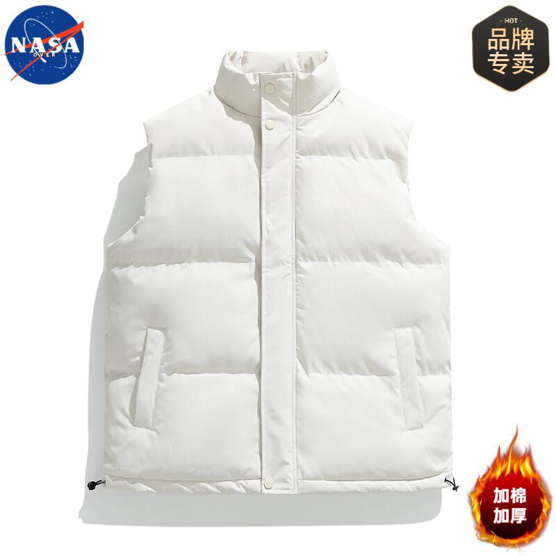 NASAOVER Brand genuine goods Men's Cotton Vest Autumn and Winter New Loose Outer Wear Sleeveless Warm Vest Jacket