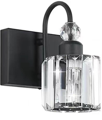 Lámpara de pared de cristal de suministro transfronterizo lámpara de pared decorativa moderna de estilo europeo lámpara de pared creativa sala de estar escalera pasillo lámpara