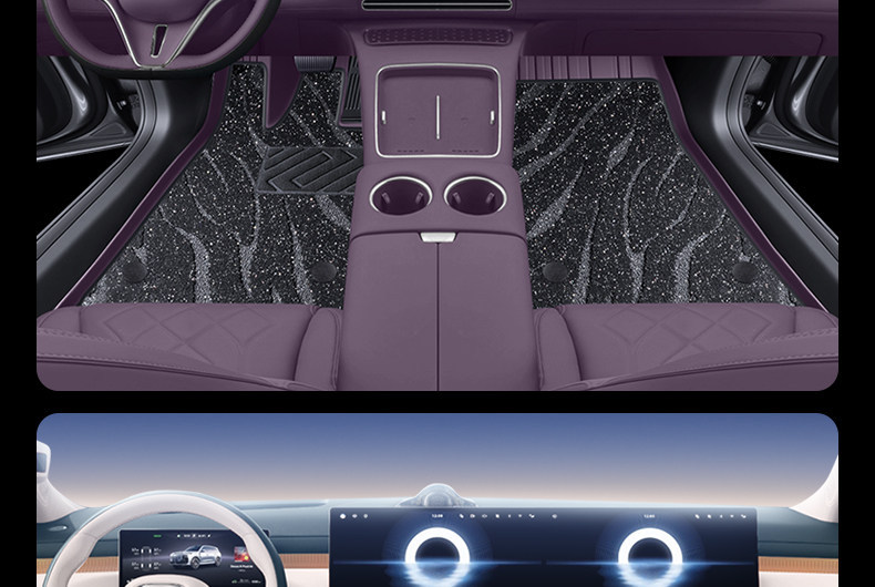 Suitable for Lantu Taishan X8 Floor Mats Tpe26 New Model Car Interior Floor Mat Modification Parts Carpet Accessories Collection