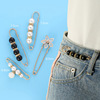 Trousers, skirt, brace, clothing, pin, protective underware, brooch, clips included