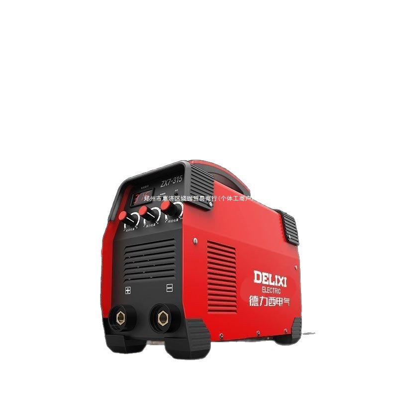 德力西电焊机220v家用小250 315两用380v便携小型全铜双电压焊机